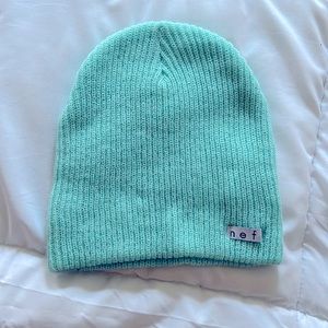 NEFF beanie Aqua blue color